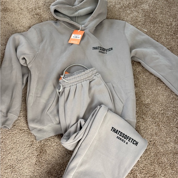 Thats So Fetch Pants - That's So Fetch Series 6 Women's Gray Jogger Set